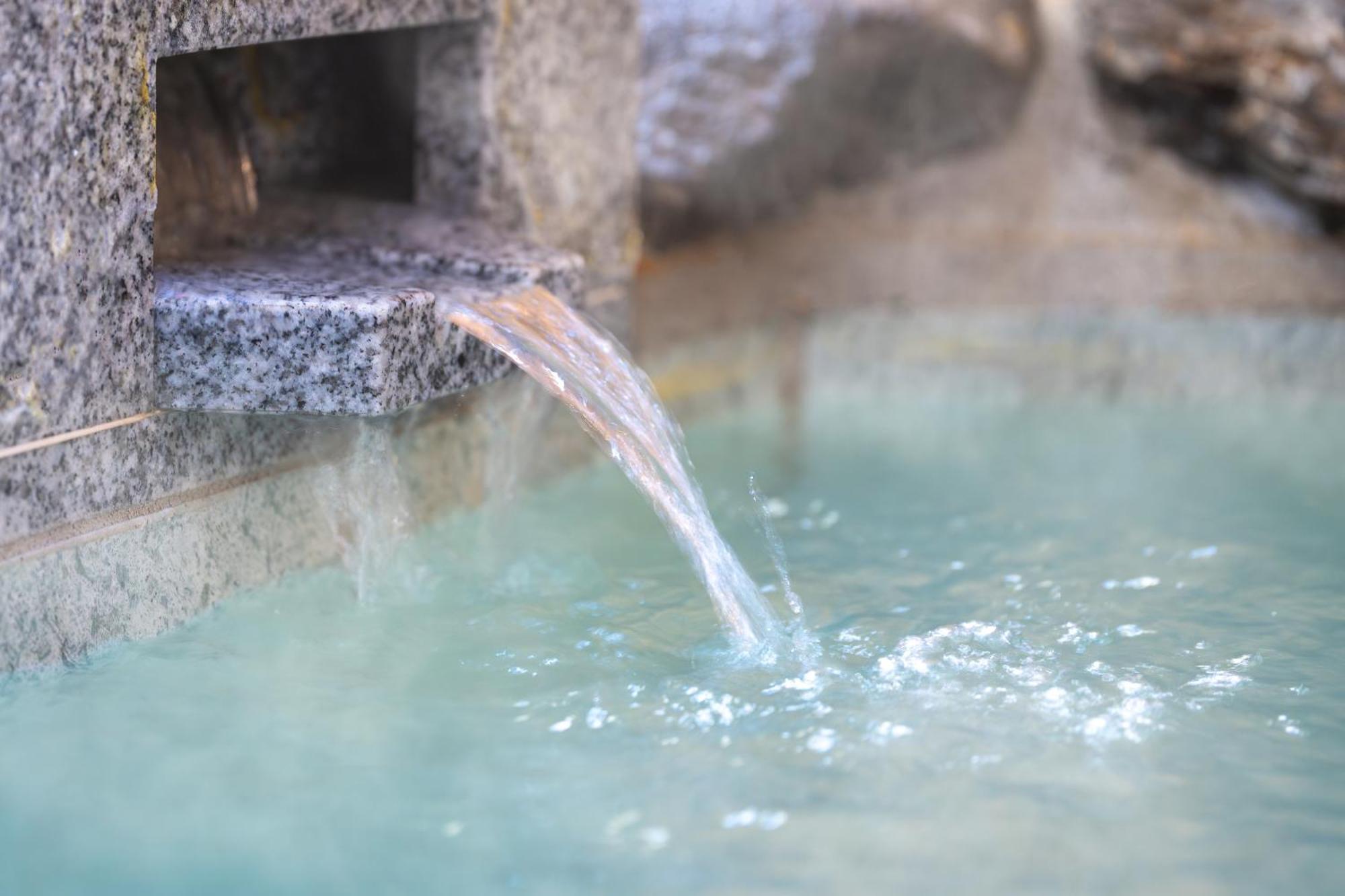 Kamenoi Hotel Kusatsu Yubatake Kültér fotó